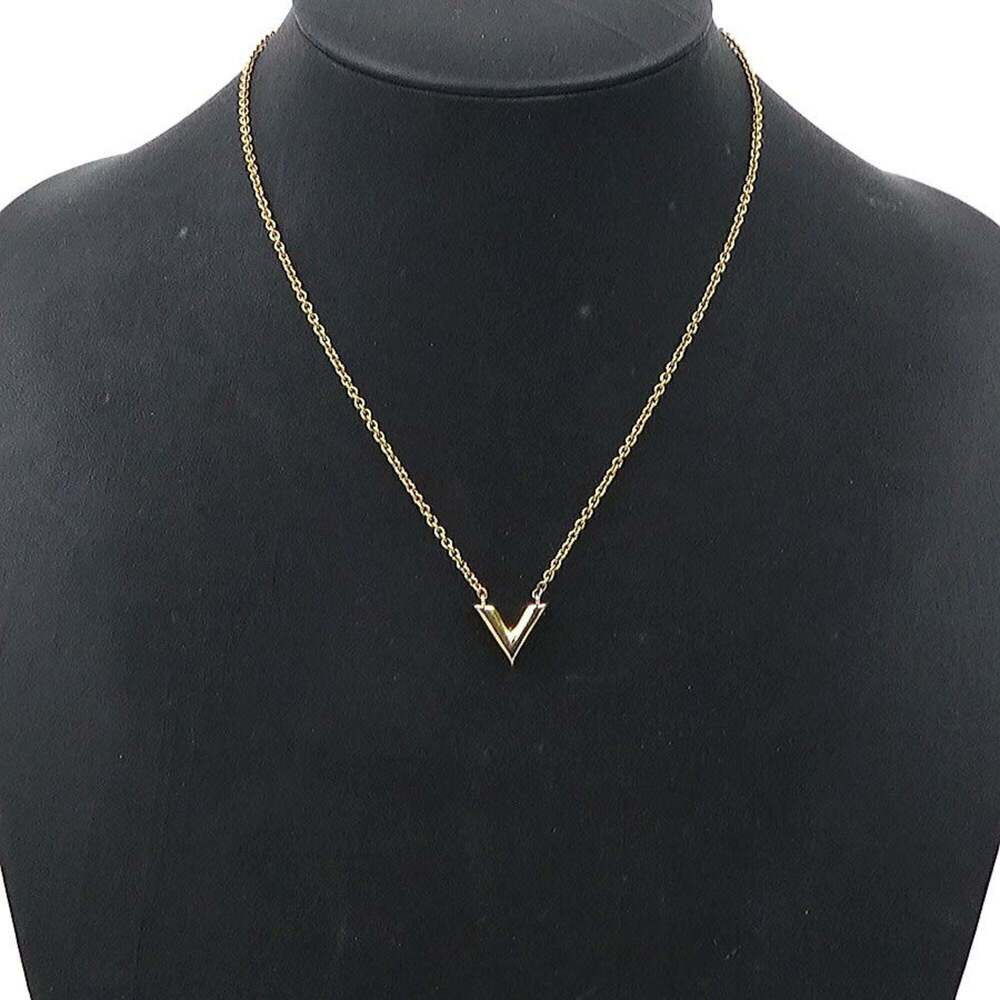LOUIS VUITTON Gold Necklace - Picture 10 of 10